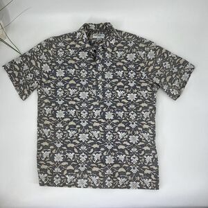 Vintage Tori Richard Hawaiian Aloha Shirt Tropical Floral Mens Large